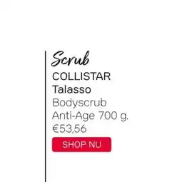 Pour Vous Scrub COLLISTAR Talasso Bodyscrub Anti-Age 700 g. aanbieding