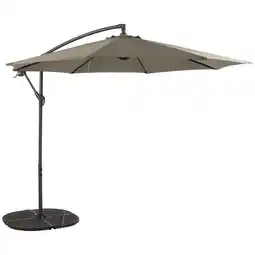 Kwantum Zweefparasol Sorico Groen aanbieding