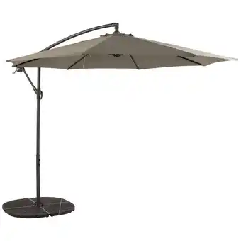 Kwantum Zweefparasol Sorico Groen aanbieding