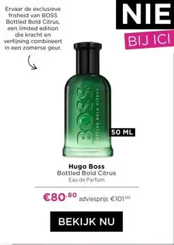 ICI Paris XL Hugo Boss Bottled Bold Citrus Eau de Parfum aanbieding