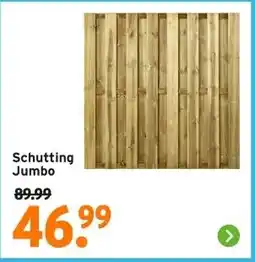 GAMMA Schutting Jumbo aanbieding