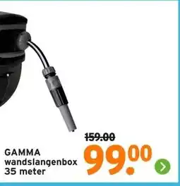 GAMMA GAMMA wandslangenbox 35 meter aanbieding