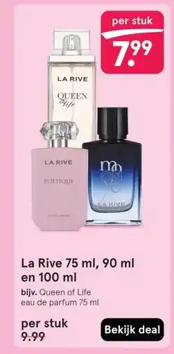Etos La Rive 75 ml, 90 ml en 100 ml aanbieding
