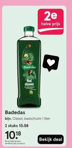 Etos Badedas aanbieding