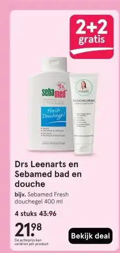 Etos Drs Leenarts en Sebamed bad en douche aanbieding