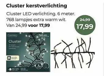 Tuincentrum Osdorp Cluster Kerstverlichting aanbieding