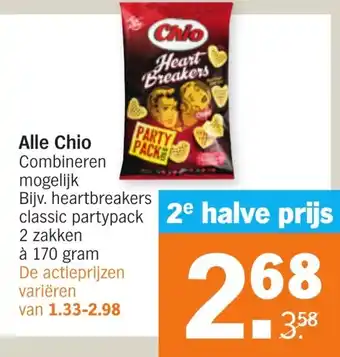 Albert Heijn Alle Chio 2*170 gr aanbieding