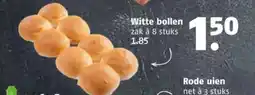 Poiesz Witte bollen zak à 8 stuks aanbieding