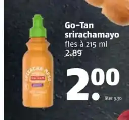 Poiesz Go-Tan srirachamayo fles à 215 ml 2.89 aanbieding