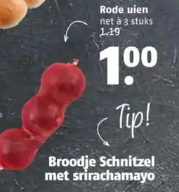 Poiesz Rode uien aanbieding