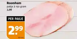 Poiesz Roomham aanbieding