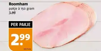 Poiesz Roomham aanbieding