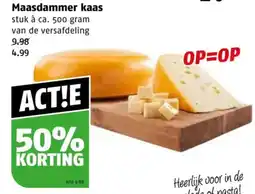 Poiesz Maasdammer kaas aanbieding