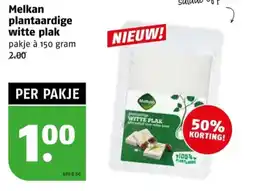 Poiesz Melkan plantaardige witte plak aanbieding