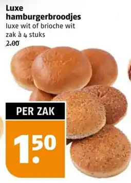 Poiesz Luxe hamburgerbroodjes aanbieding