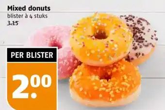 Poiesz Mixed donuts aanbieding