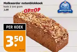 Poiesz Molkwarder notenblokkoek aanbieding