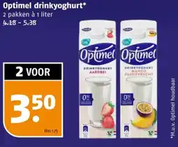 Poiesz Optimel drinkyoghurt aanbieding