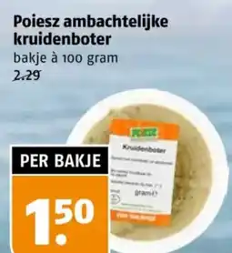 Poiesz Poiesz ambachtelijke kruidenboter aanbieding