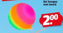 Poiesz Bal bungee met koord aanbieding
