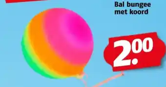 Poiesz Bal bungee met koord aanbieding