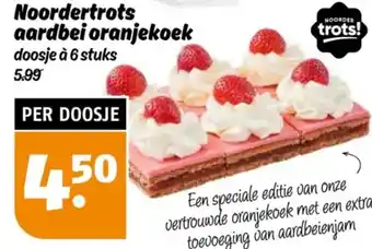 Poiesz Noordertrots aardbei oranjekoek aanbieding
