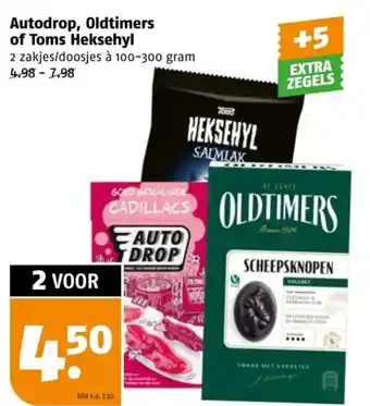 Poiesz Autodrop, Oldtimers of Toms Heksehyl aanbieding