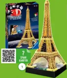 Poiesz Eiffeltoren 3D puzzel aanbieding