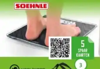 Poiesz Soehnle personenweegschaal compact 300 leisteenlook aanbieding