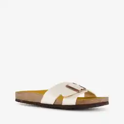 Scapino Hush Puppies dames bio slippers champagne aanbieding