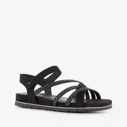Scapino Tamaris dames sandalen zwart goud aanbieding