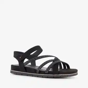 Scapino Tamaris dames sandalen zwart goud aanbieding