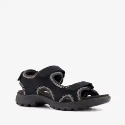 Scapino ECCO Onroads leren dames sandalen zwart aanbieding