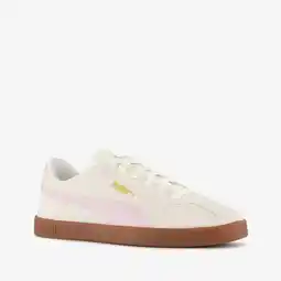 Scapino Puma Club II dames sneakers wit roze aanbieding