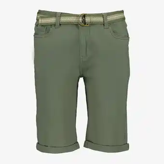 Scapino TwoDay korte dames broek groen aanbieding