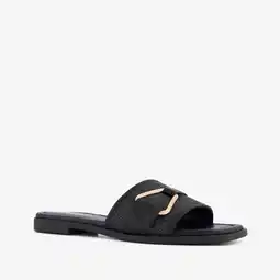 Scapino Blue Box dames slippers zwart aanbieding