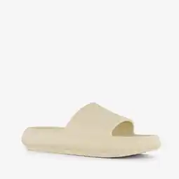 Scapino Dames badslippers beige aanbieding