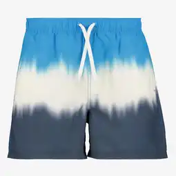 Scapino Osaga heren zwemshort met print blauw aanbieding
