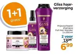 Trekpleister Gliss haar- verzorging aanbieding