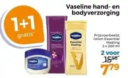 Trekpleister Vaseline hand- en bodyverzorging aanbieding