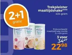 Trekpleister Trekpleister maaltijdshake**** aanbieding