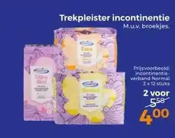 Trekpleister Trekpleister incontinentie aanbieding