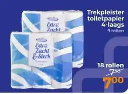 Trekpleister Trekpleister toiletpapier aanbieding