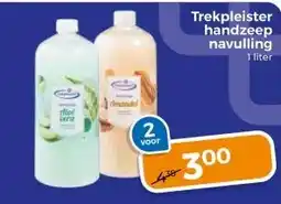 Trekpleister handzeep navulling handzeep navulling aanbieding