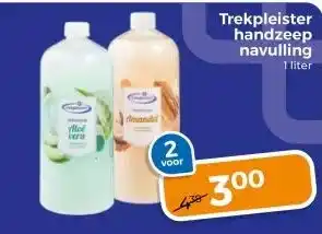 Trekpleister handzeep navulling handzeep navulling aanbieding