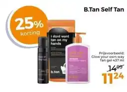 Trekpleister B.Tan Self Tan aanbieding