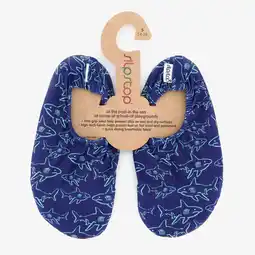 Scapino Slipstop kinder schoenen blauw met haaien aanbieding