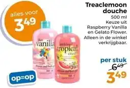 Trekpleister Treaclemoon douche aanbieding