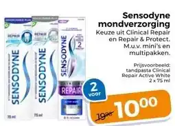 Trekpleister Sensodyne mondverzorging aanbieding