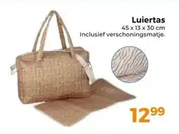 Trekpleister Luiertas aanbieding